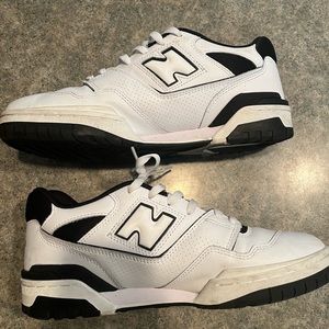 Mens new balance 550 white and black, sz 11